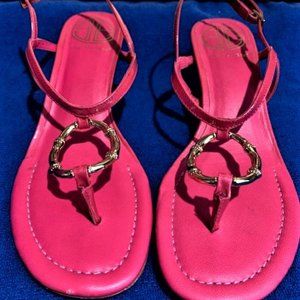 Lilly Pulitzer Jubilee Pink Sandals Size 8M